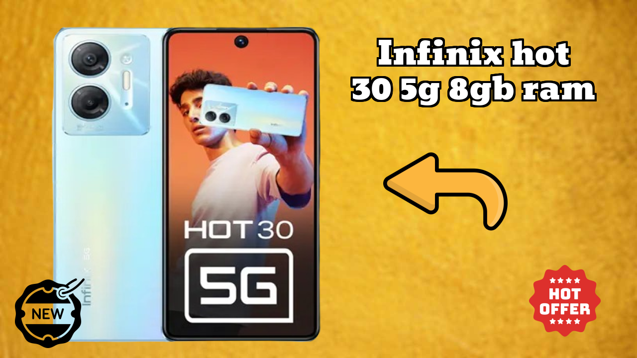 Infinix Hot 30 5G 8GB RAM Camera Quality: 8 MP Front Camera Selfie Test
