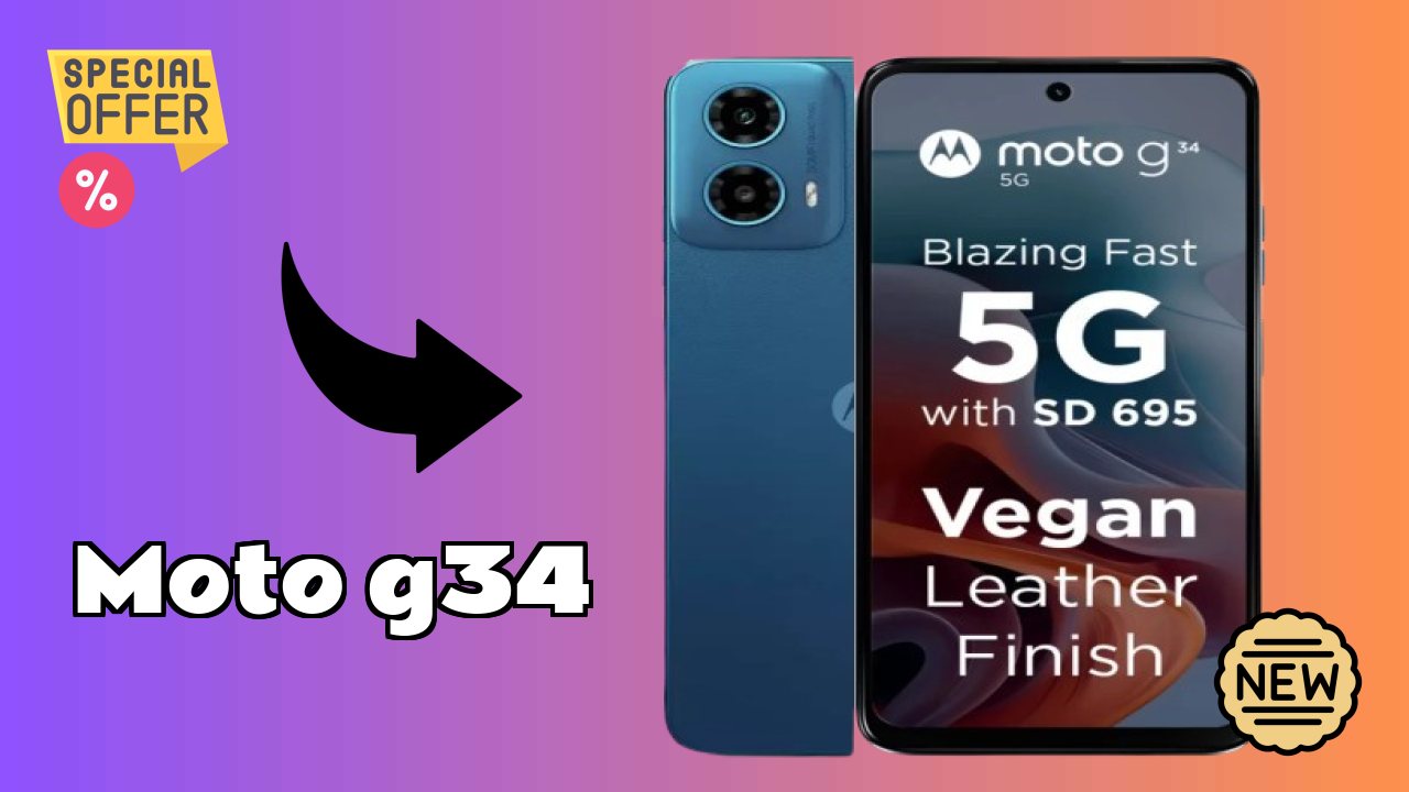 Moto G34 Price Analysis: ₹10,999 Value Review