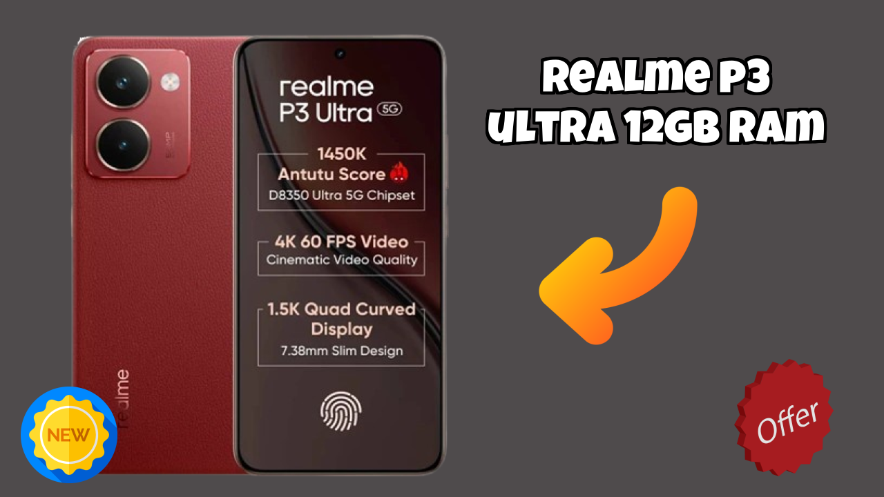Realme P3 Ultra 12GB RAM Performance Review: MediaTek Dimensity 8350 Ultra Speed Test