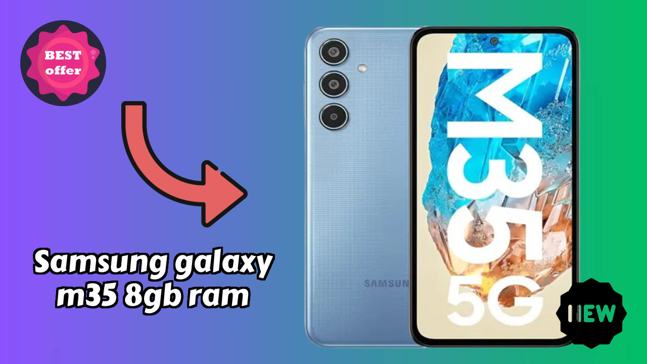 Samsung Galaxy M35 8GB RAM Display Size: 6.6 Inches (16.76 Cm) Screen Review